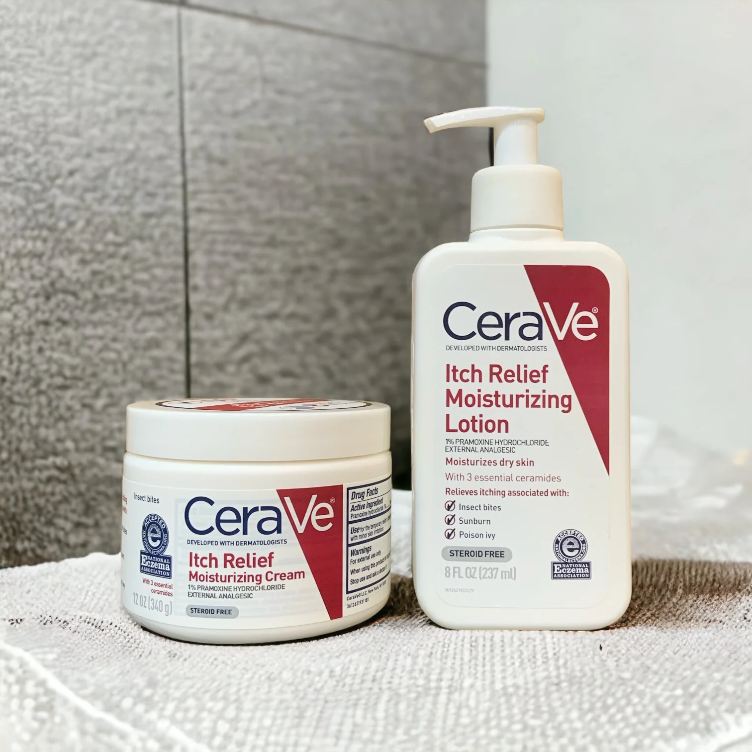 CeraVe Itch Relief Moisturising Lotion & Cream CeraVe Itch Relief Moisturising Lotion & Cream